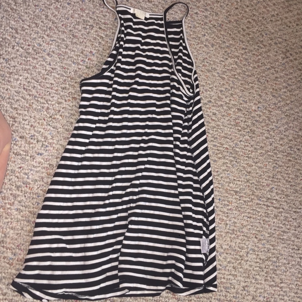 Women’s M black and white striped dress ( Marlow)